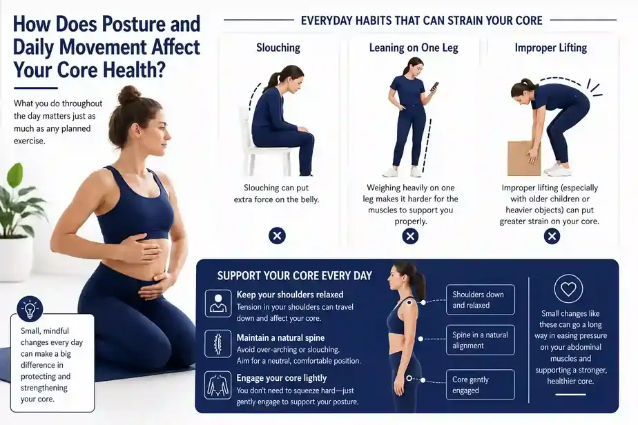 How Does Posture and Daily Movement Affect Your Core Health Kilmarnock?