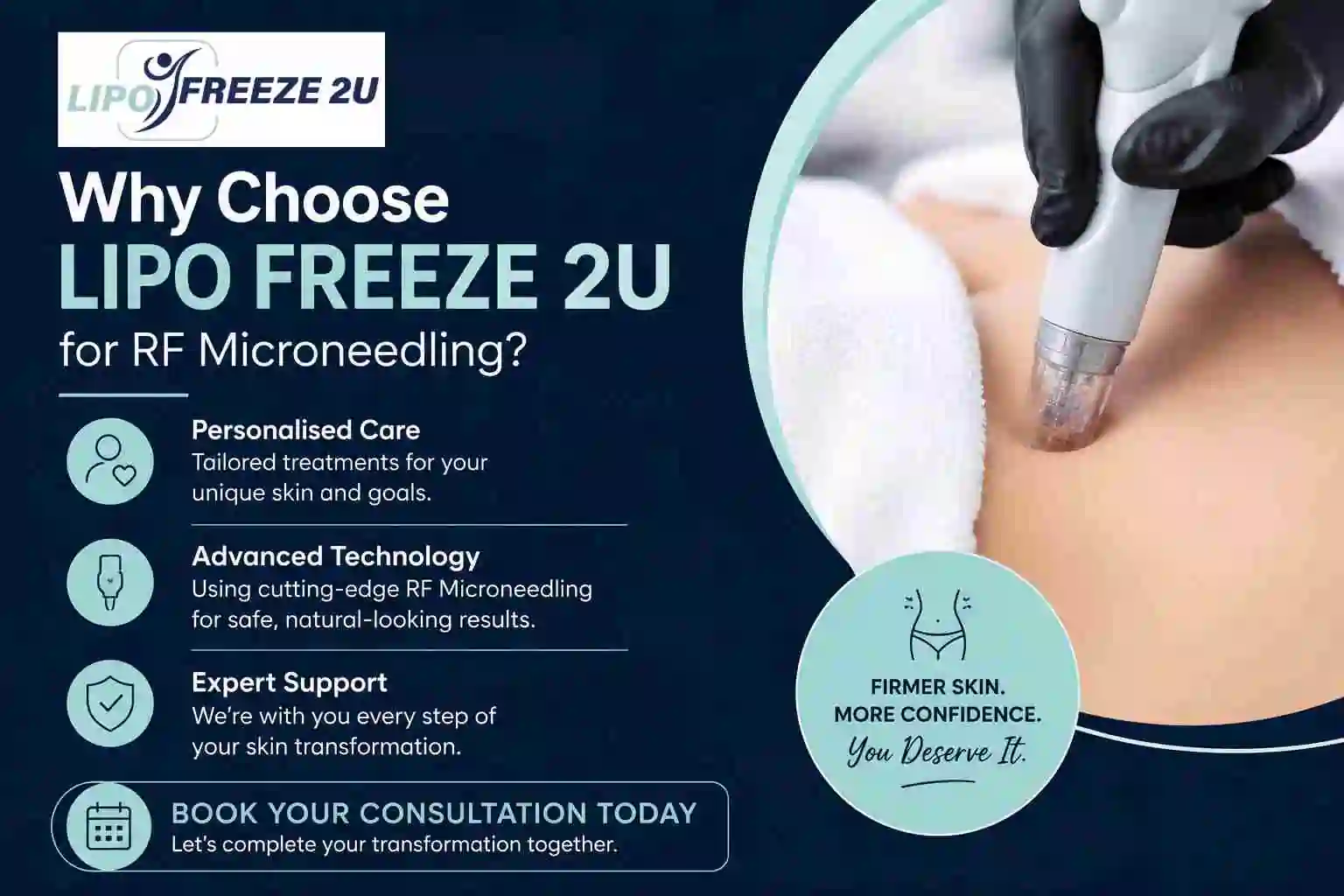 Why Choose LIPO FREEZE 2U for RF Microneedling Kilmarnock?