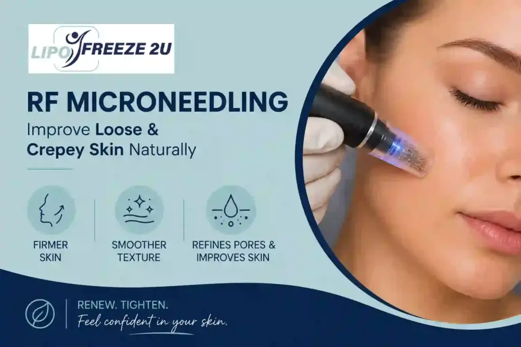 Can RF Microneedling Help Improve Loose and Crepey Skin Kilmarnock?